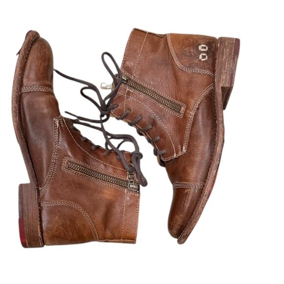 Bed Stu Bonnie Boots In Teak Rustic - Picture 9 of 13